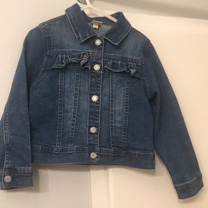 Jean jacket size 5t